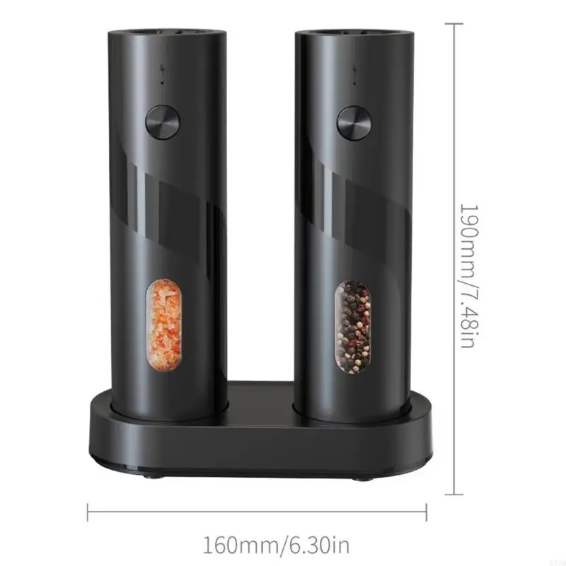 Smericante peperoni ricaricabili con impostazione regolabile Cooking Essential Tool 37JD