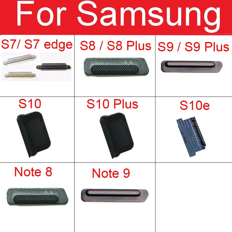 Earpiece Speaker Mesh For Samsung S7 edge S8 S9 S10 Plus S10E Note 8 9 G935 G930 G950 G955 G960 G965 G973 G975 G970 N950 N960