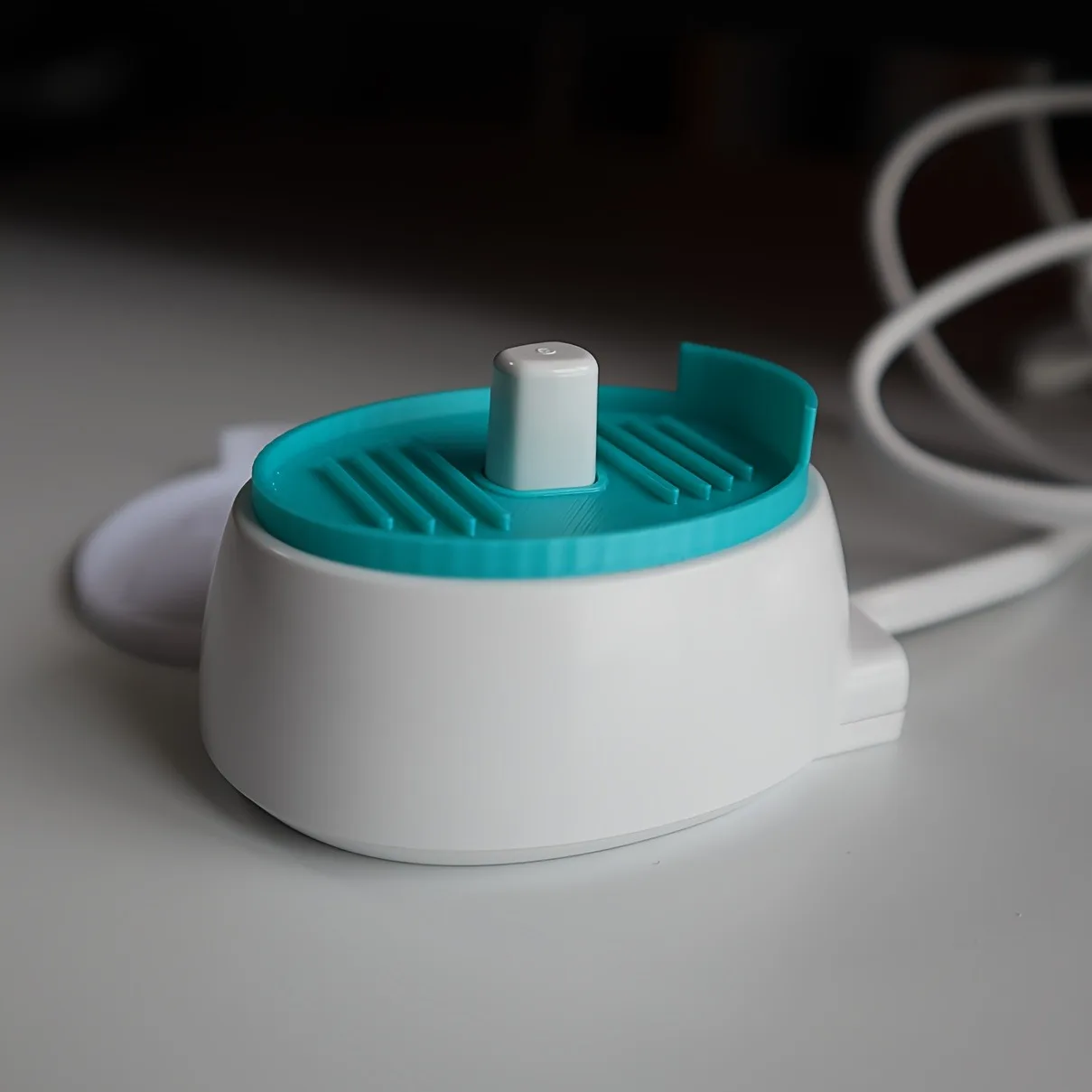 2pcs Electric Toothbrush Charging Base Protective Mat for Draining Water Keep The Charging Base Free from Dirt And Residue