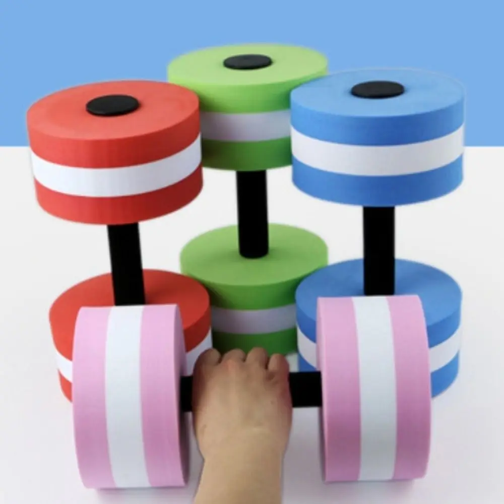 

1 Pair EVA Water Aquatics Dumbbell Floating Body Shaping Swimming Pool Dumbbell Fat Loss Safe Pool Exercise Dumbbell Swimming