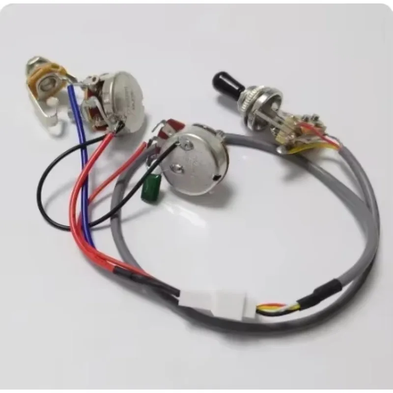

Hot Sale--Wilkinson Upgrade Humbucker Pickup Zebra 4C Double Coil Pickups 1VIT Wiring Harness 1 Set