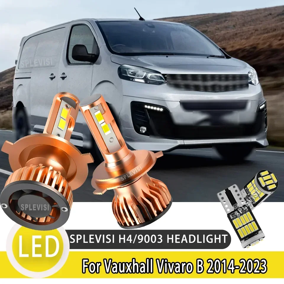 

Светодиодные фары H4 с равномерным ярким освещением и стабильной производительностью для Vauxhall Vivaro B 2014-2023 гг.