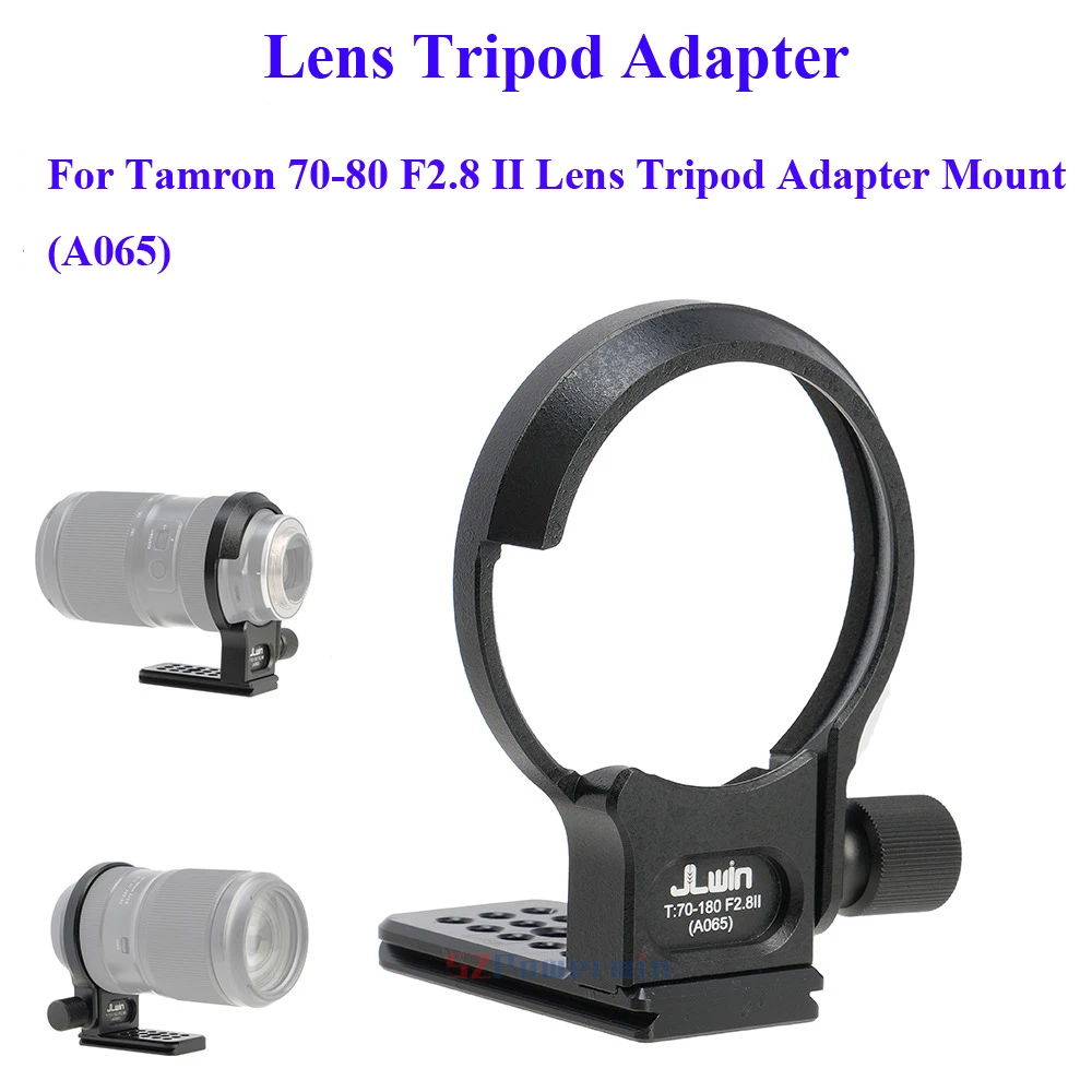 

For Tamron T70-180 F2.8 II A056 Lens Tripod Mount Ring Lens Collar with Arca Swiss Type Quick Release Plate Locking Knob