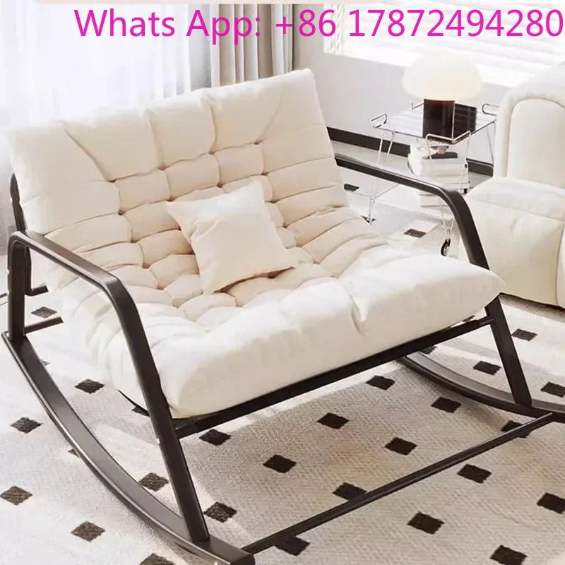 Living Room Chairs Rocking  Nordic Salon Chair Sofa Luxury Sillones Puffs
