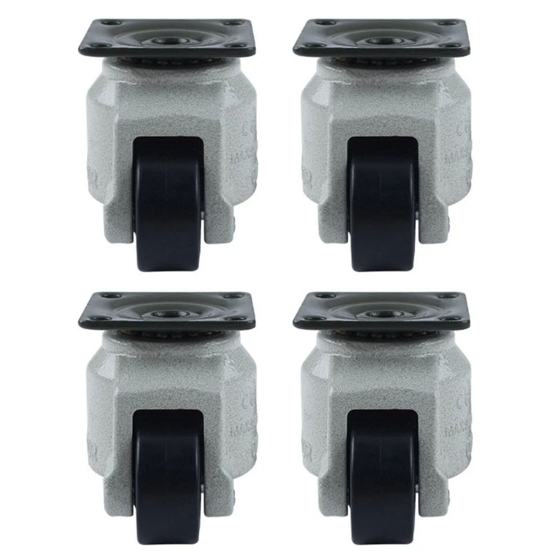 Horizontal Adjustment Support Caster Semiconductor Equipment Machine Tool Heavy Duty Wheel for 3D Printer Accessories 896C