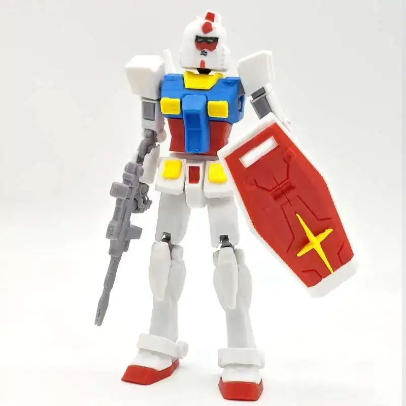 Broken Face Yuan Zu Robot 3D Printing Multi-articular Action Figure Crooked Face Robot Assembled Animation Mecha
