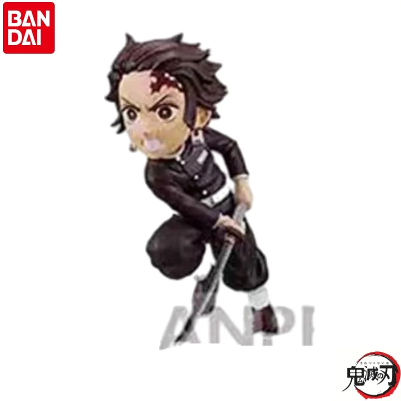 In Stock Original Bandai Banpresto Demon Slayer Kamado Tanjirou ตุ๊กตาเครื่องประดับรูปปั้นวันหยุดของขวัญอะนิเมะสินค้า