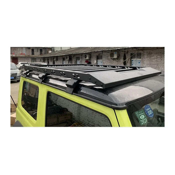 4x4 Roof Rack For Jimny 2018-2019 With 90w LED Lamp Luggage Rack With LED Light Roof Rack