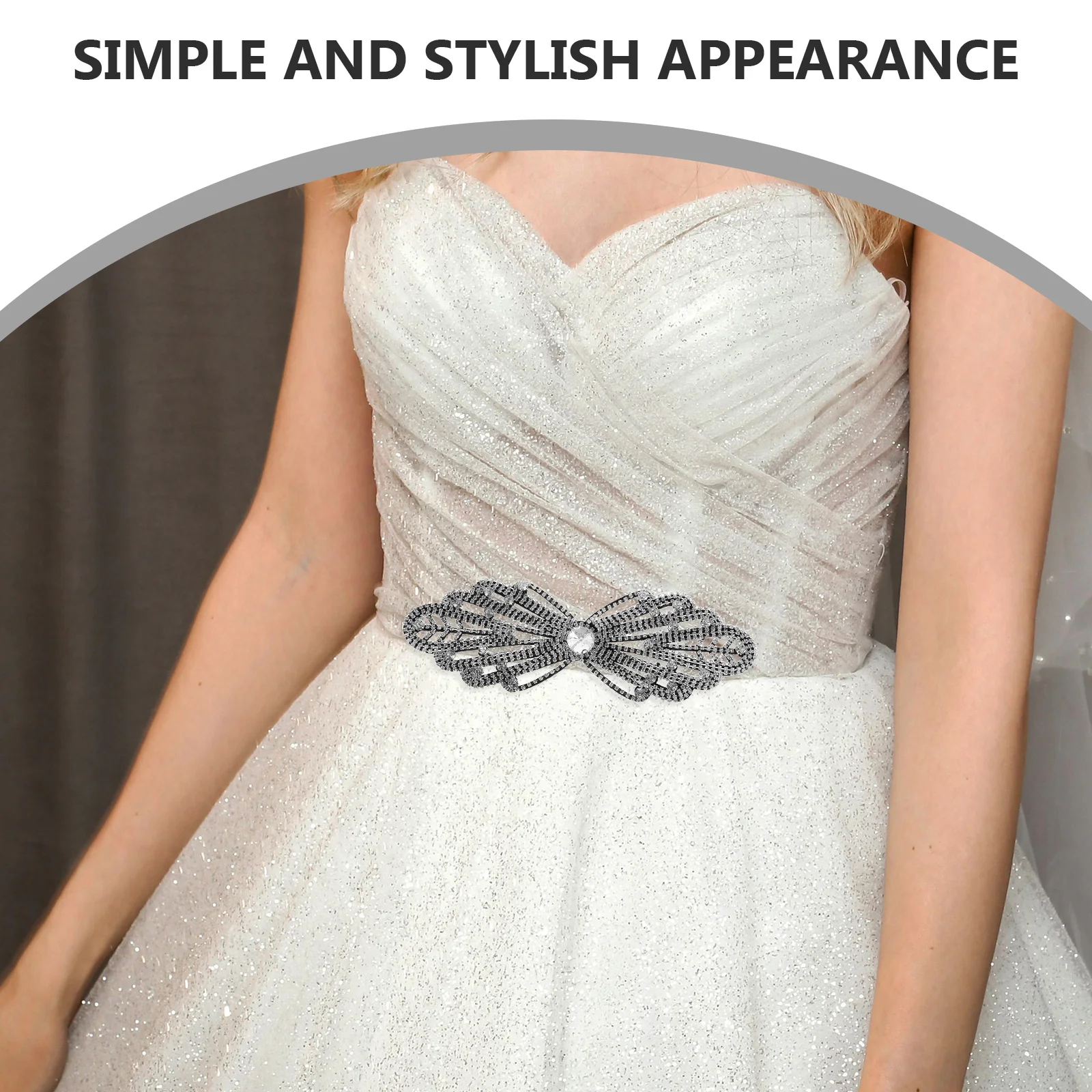 

2pcs Rhinestone Applique For Dress Bridal Flower Sew On Embellishment Wedding Decoration Clear Crystal Patch For Shoes Clothing