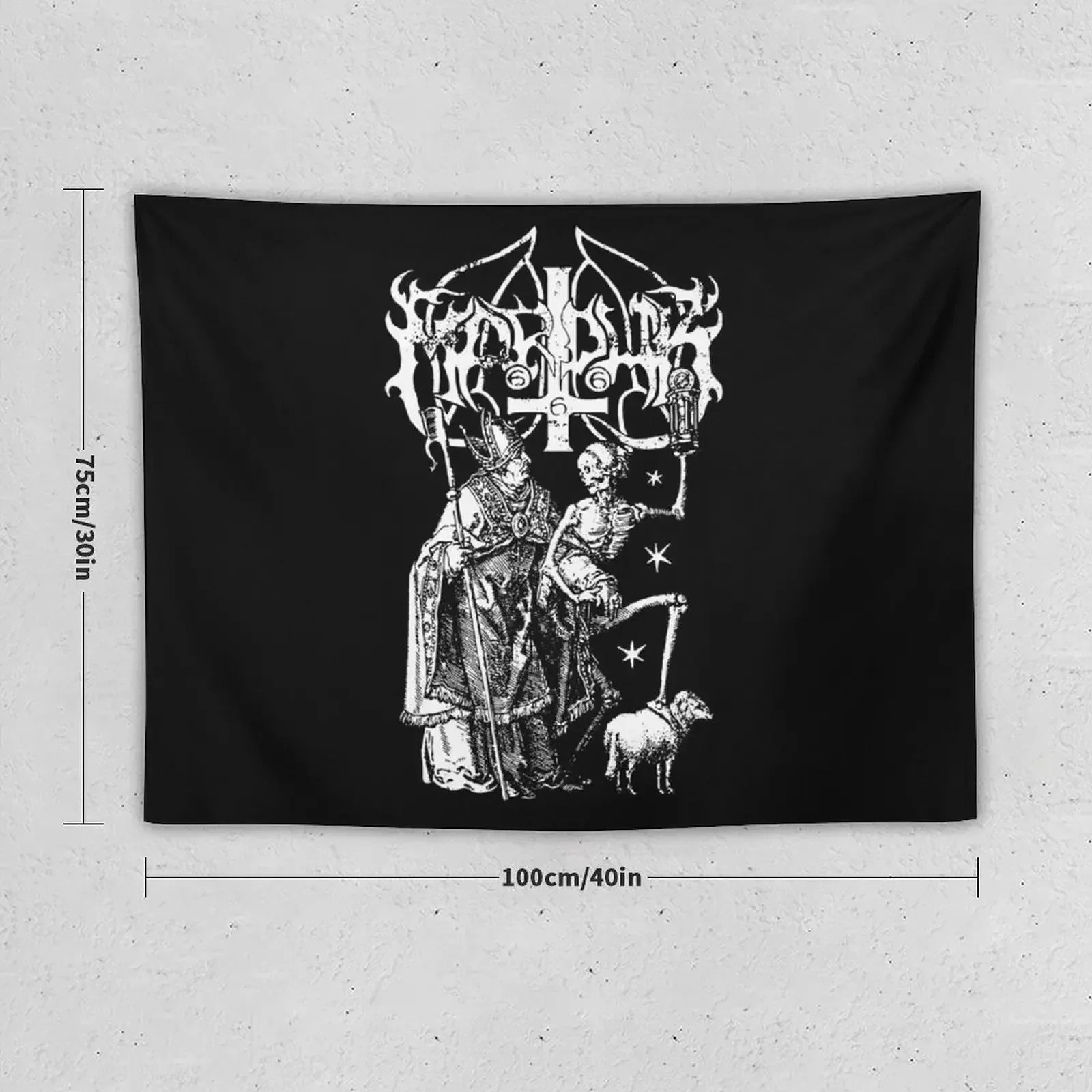 Marduk Imago Morti Tapestry Room Ornaments House Decoration Tapestry