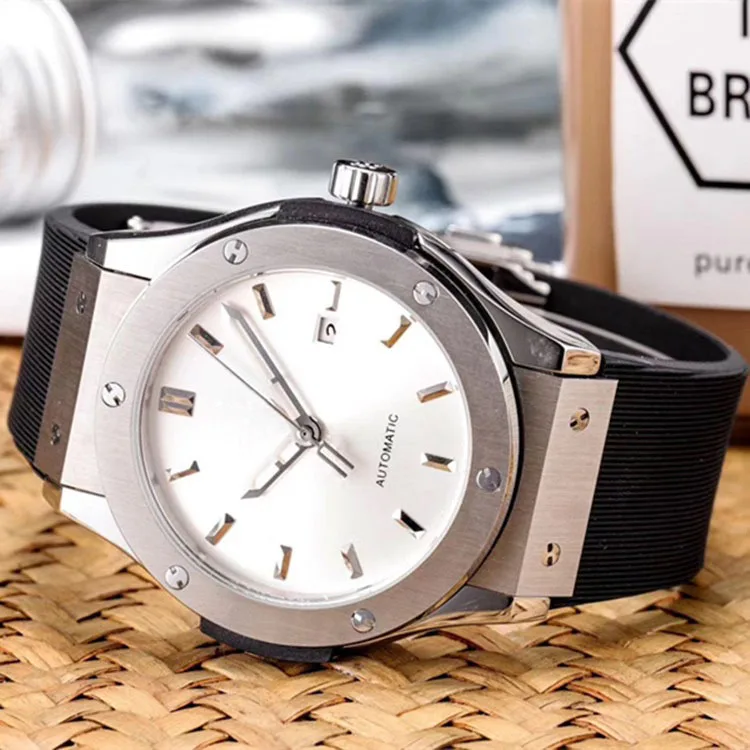 2024 New Fully Automatic Mechanical Men\'s Watches Waterproof Simple Fashionable Man Watch Luxurious High-end Business Watches