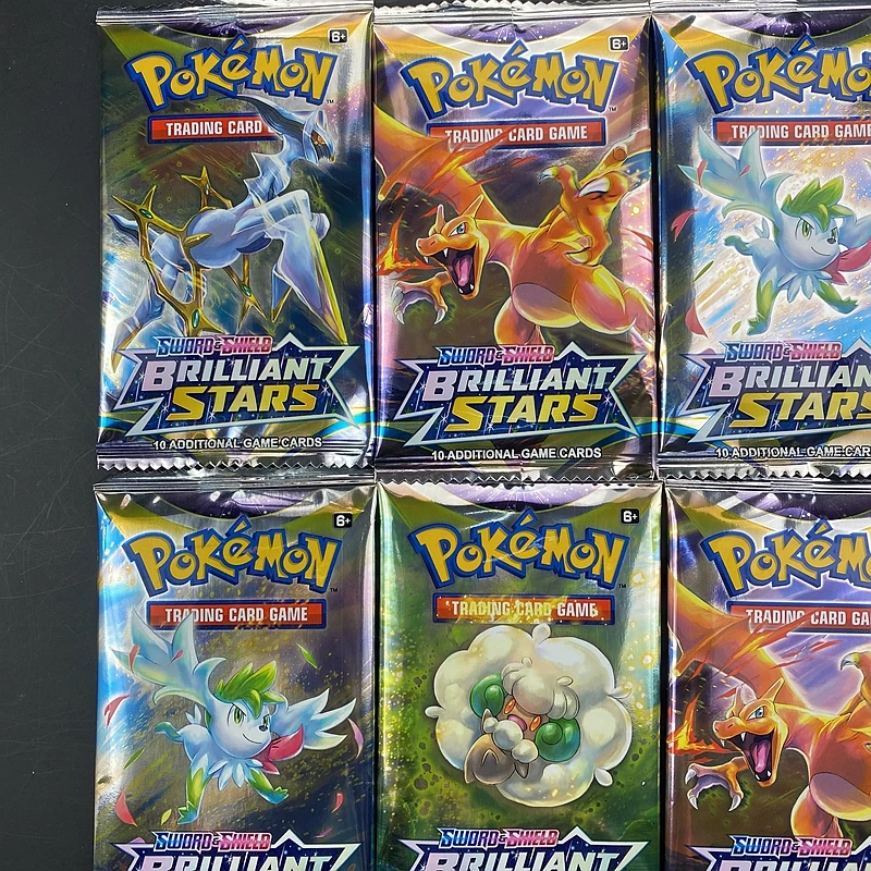 10/20Pcs 포켓몬 TCG: 크림슨 침략 소드 & 쉴드 썬 문 Evolutions 영어 트레이딩 카드 부스터 소장 선물