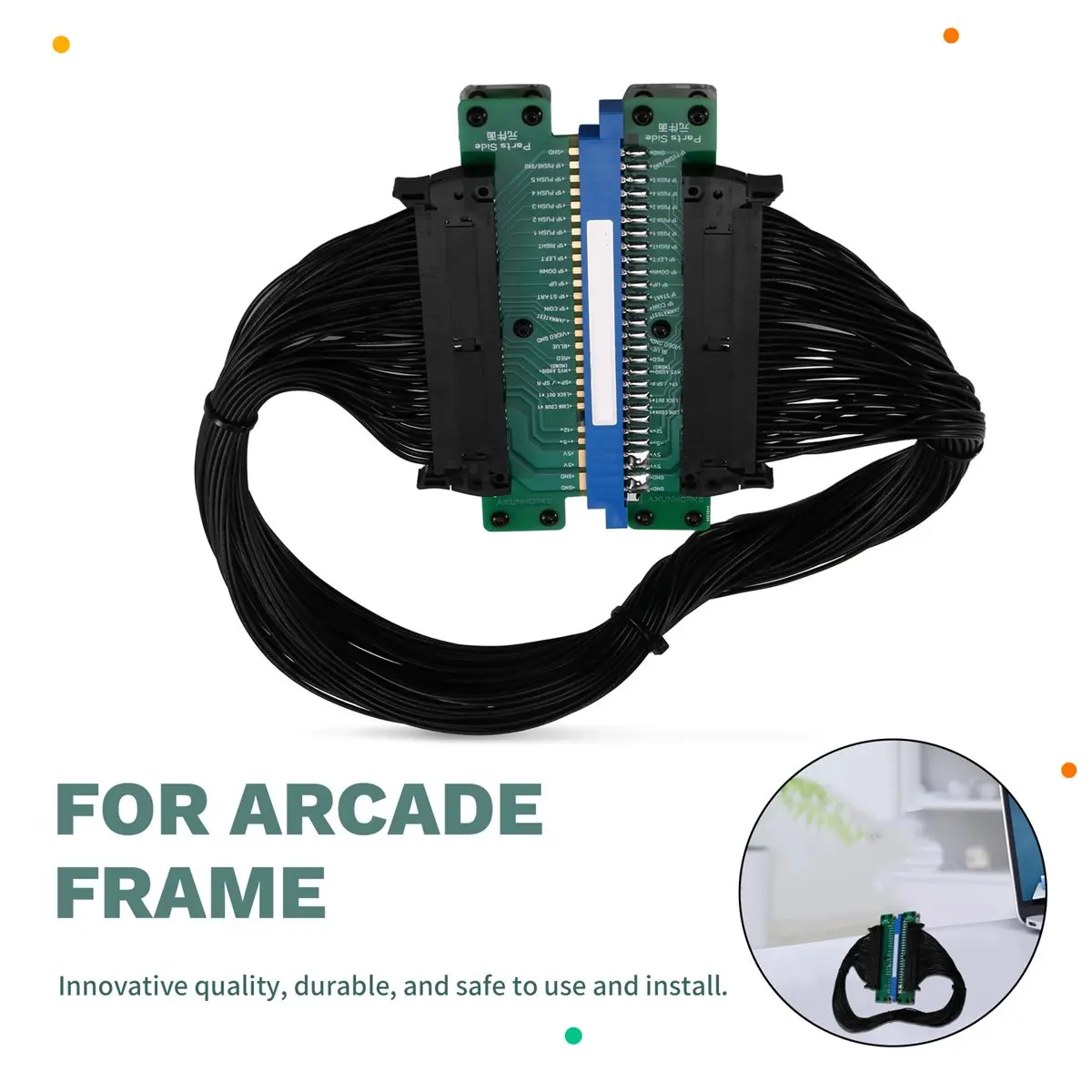 Y1907A*☀▃JAMMA Extension Cable Straight-Through Cable (for Frame, for Board, Cbox, or Supergun)