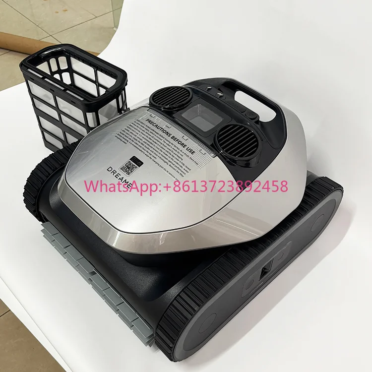 China Factory Fully Automatic Pool Cleaning Robot, Intelligent Pool Cleaner with Remote Control & Mobile APP Operation