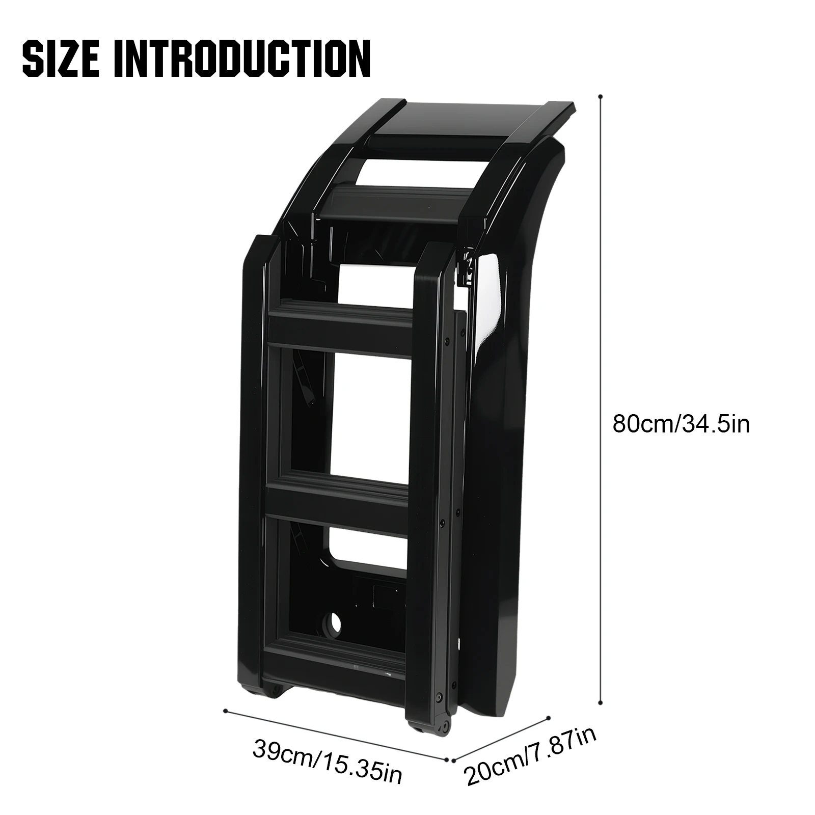 ملحقات رف السقف الجانبي سلم سبائك الألومنيوم نافذة جانبية سلالم سقف لاند روفر ديفندر 90 110 130 L663 2020-2024 #6