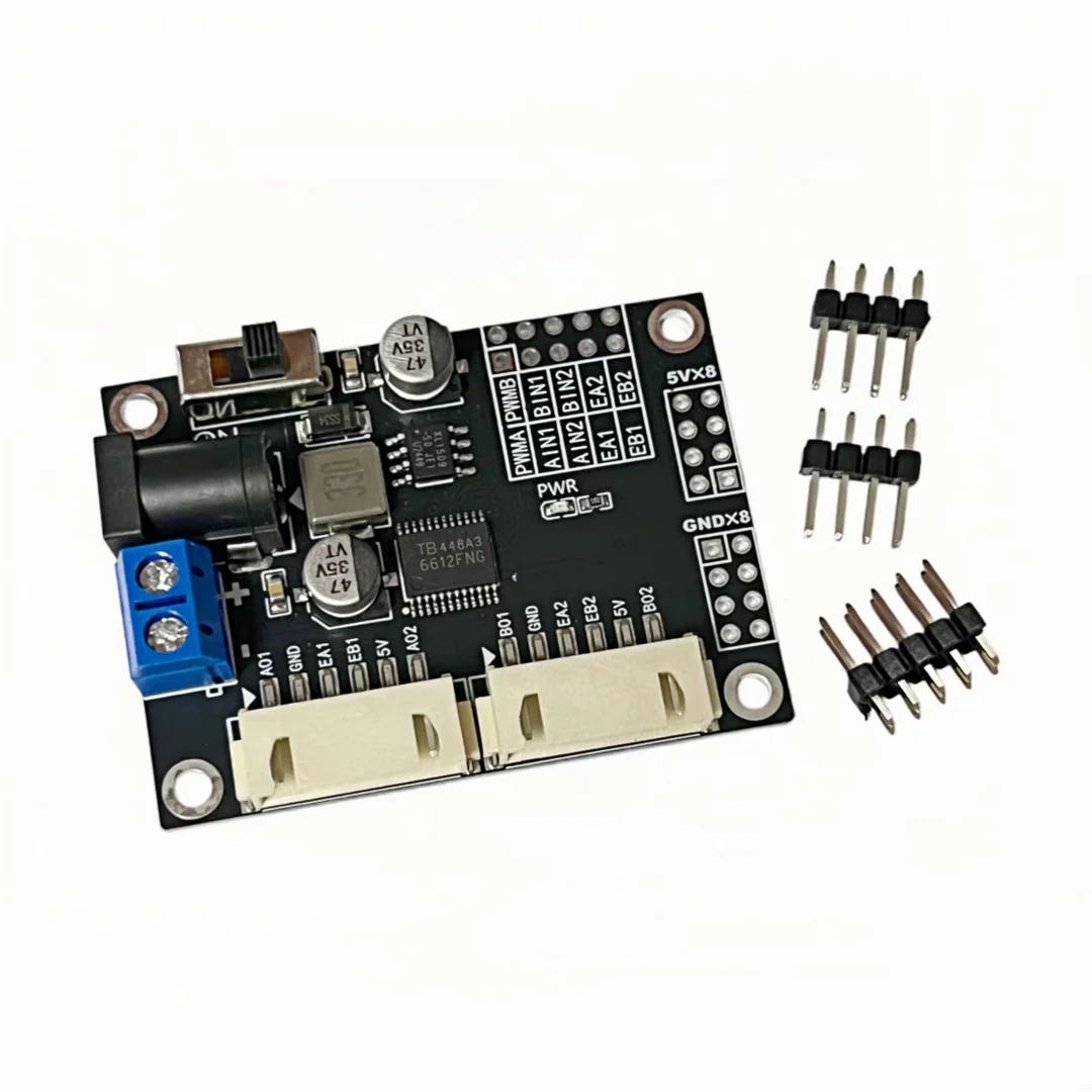 Dual channel TB6612FNG motor drive module, high-performance ultra L298N self balancing drive car module