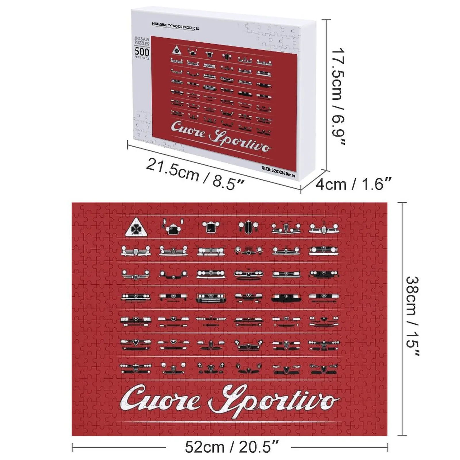 Alfa Evolution Jigsaw Puzzle Foto Puzzle di giocattoli natalizi personalizzati