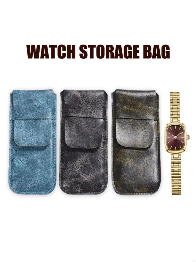  Storage Bag Small Watch Holder PU Watch Organizers Suitable for Storaging Watch