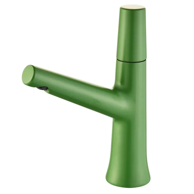 

Simple wind all-copper hot and cold household basin faucet, washbasin wash basin hot and cold double control faucet