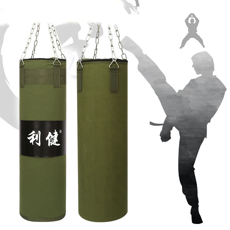 Punching Boxing Bag Sandbag,Durable and tear resistant canvas, Heavy Punching Bags,MMA Muay Thai Taekwondo Sanda Home Training