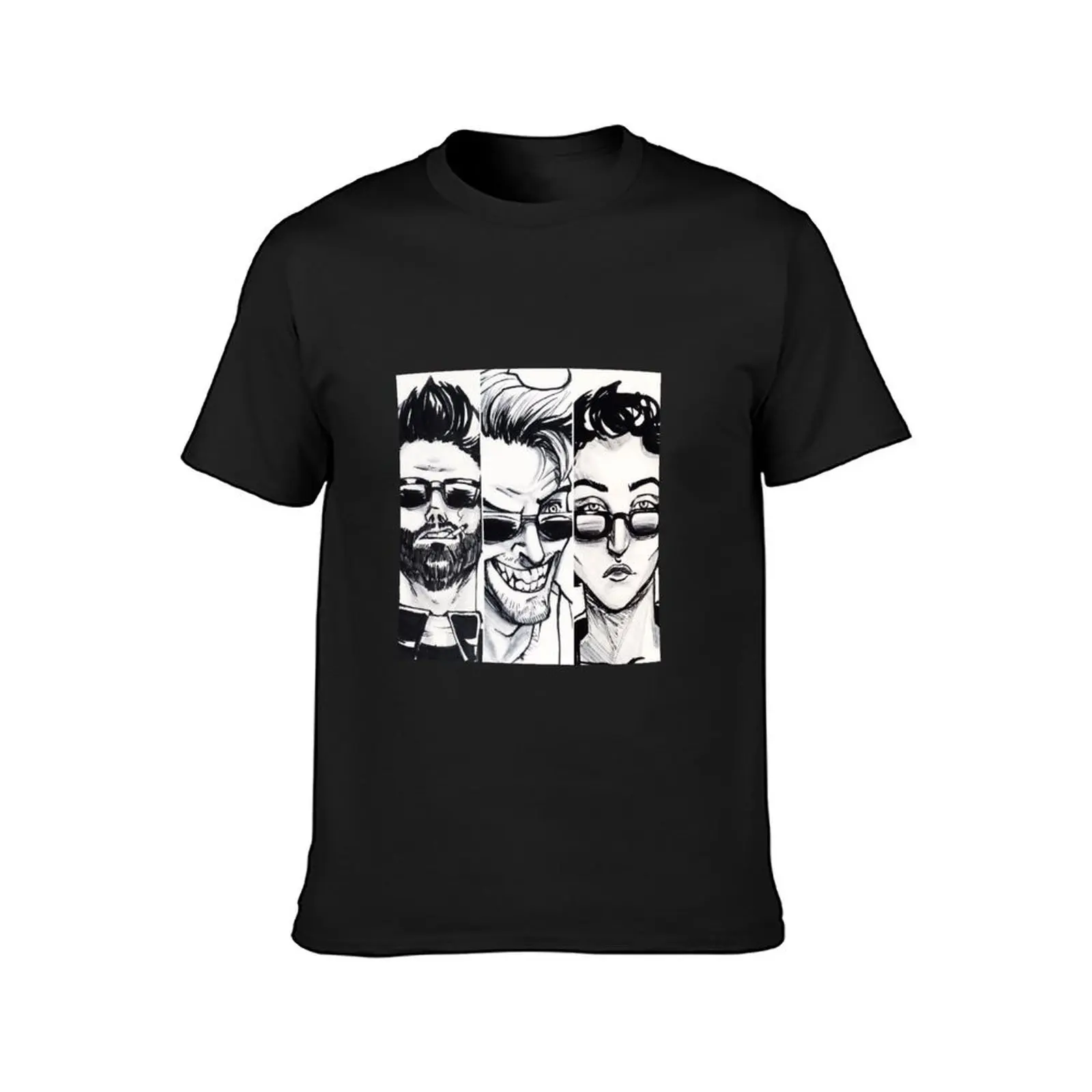 A Priest, A Vagabond and A Hitwoman T-Shirt cute tops aesthetic clothes workout shirts for men