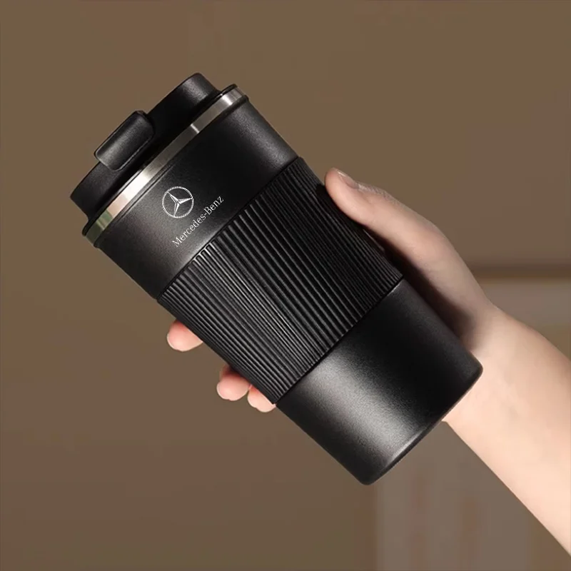 

Stainless Steel Coffee Cup Office Mug Car Water Cups Fashion Mug For Mercedes benz AMG W204 W205 W209 W210 W211 W212 GLA CLA GLC