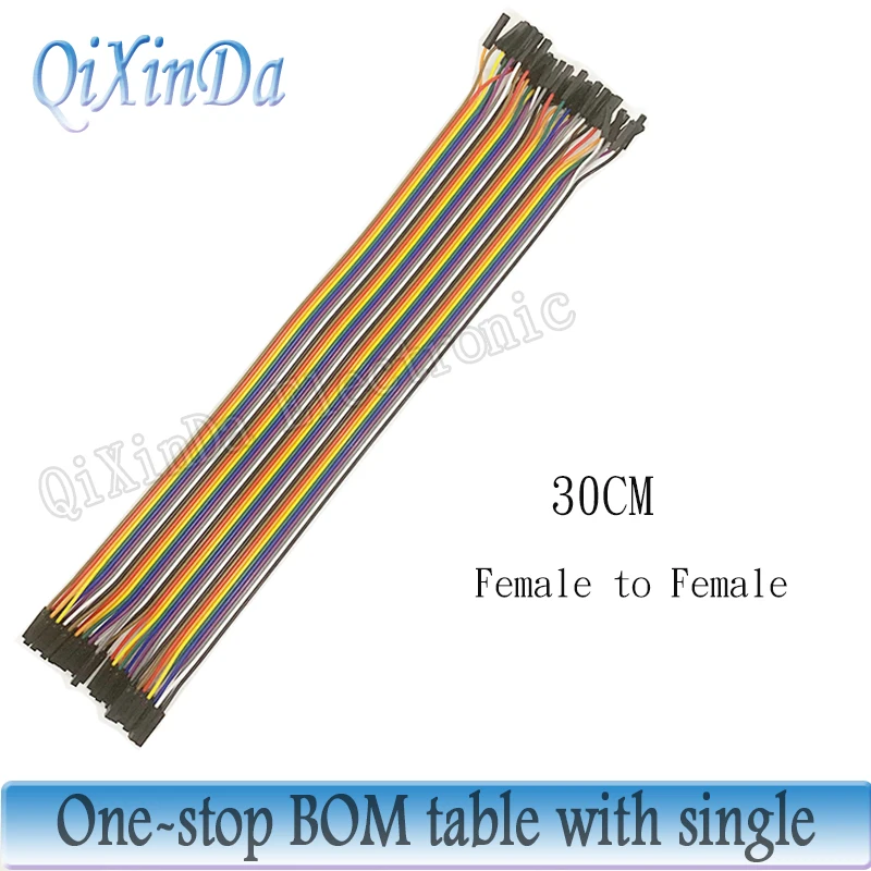 Dupont Line 10CM 20CM 30CM 40CM 40Pin Мужской-Папа + Мужской-Женский и Женский Перемычка Dupont Кабель для Arduino