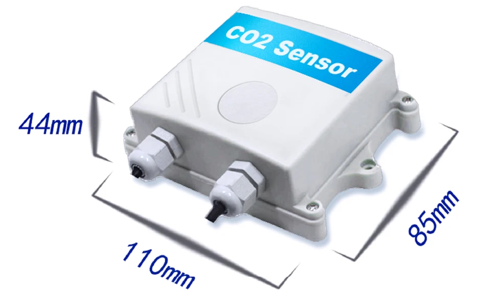 Carbon Dioxide Sensor Agricultural Greenhouse High-Precision Industrial RS485 CO2 Transmitter
