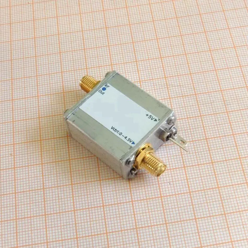 

Low Phase Noise | Adjustable Oscillator for Signal Generator/Scan Source | 5.8GHz RF Microwave VCO Module
