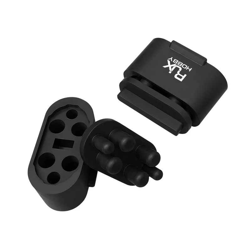 RJXHOBBY 2Sets Rubber Protective Cover for DJI T60 Battery Socket Distribution Board