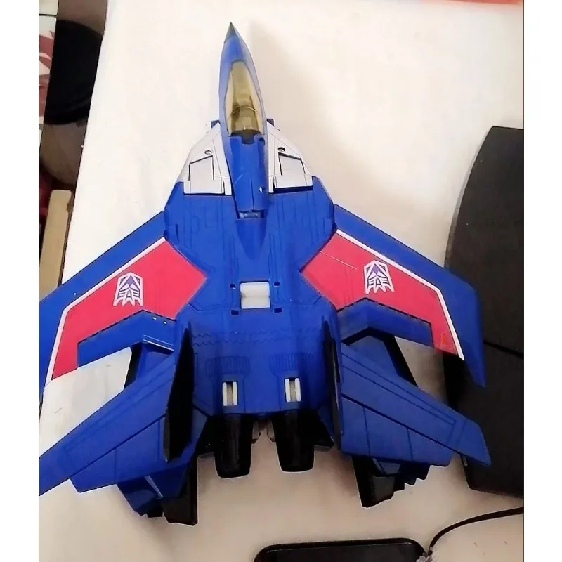 

Игрушка-трансформер IDW Deceptist Starscream L-Class Thundercracker, деформируемый робот, большая фигурка, подарок на праздник