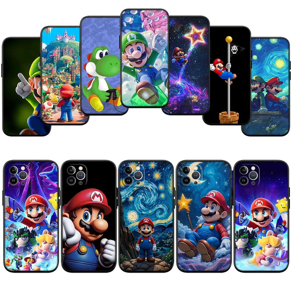 M-Marios Phone Case for Samsung Galaxy S20 S21 S22 Ultra FE + Plus A21S A22 A24 A25 A26 A30 A30S A31