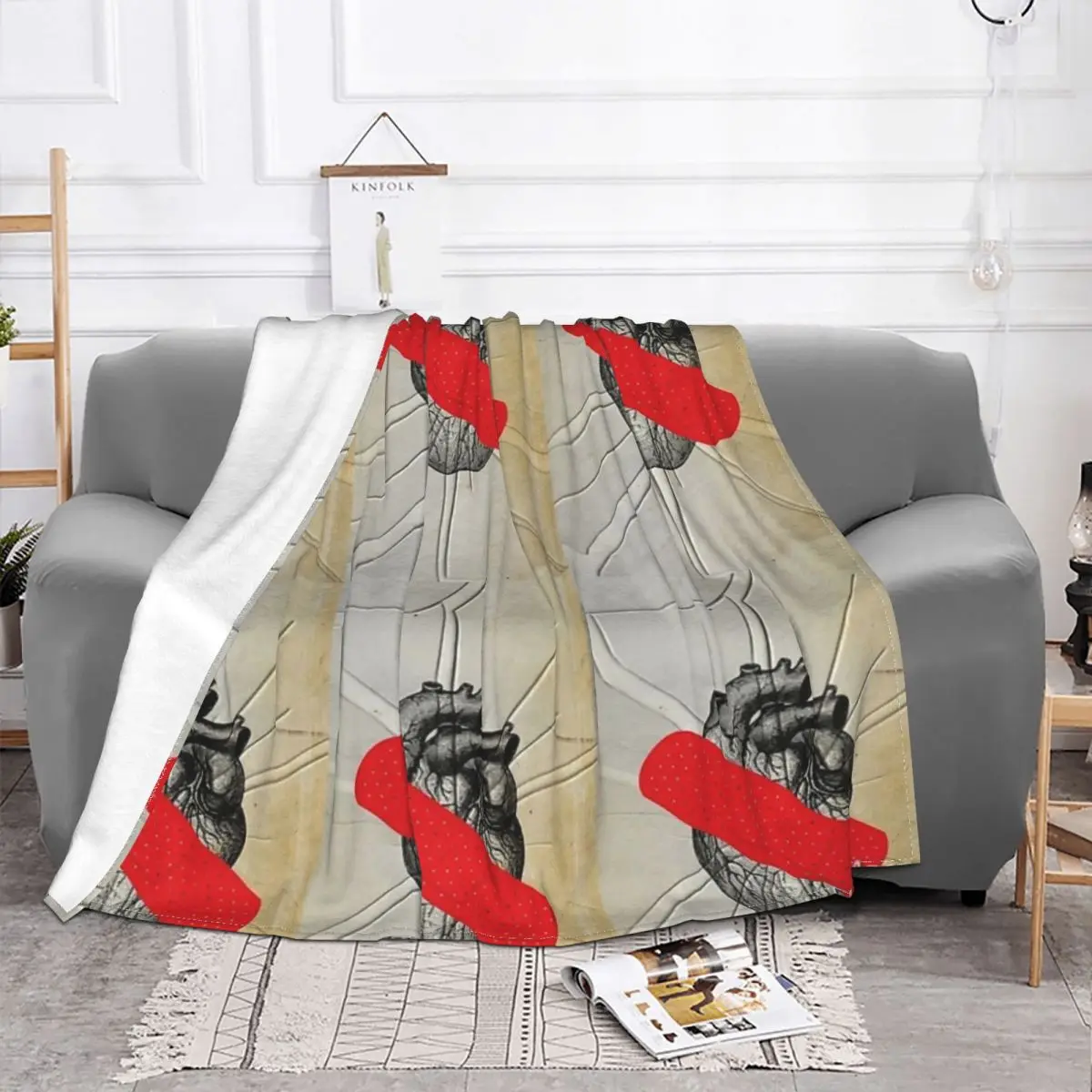 Color Chaos Collection Four Seasons Universal Blanket Campsites Can Be Laid Halloween Gifts