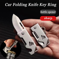 1PC Portable Sharp Outdoor Folding Knife High Hardness Mini Knife Portable Pendant