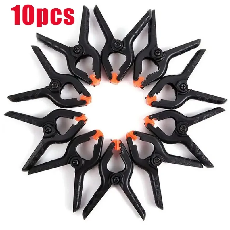 6 قطعة 2 بوصة الربيع المشابك الثقيلة البلاستيك لخلفية الشاش قماش ورقة Chromakey شاشة كليب استوديو الصور أداة النجار