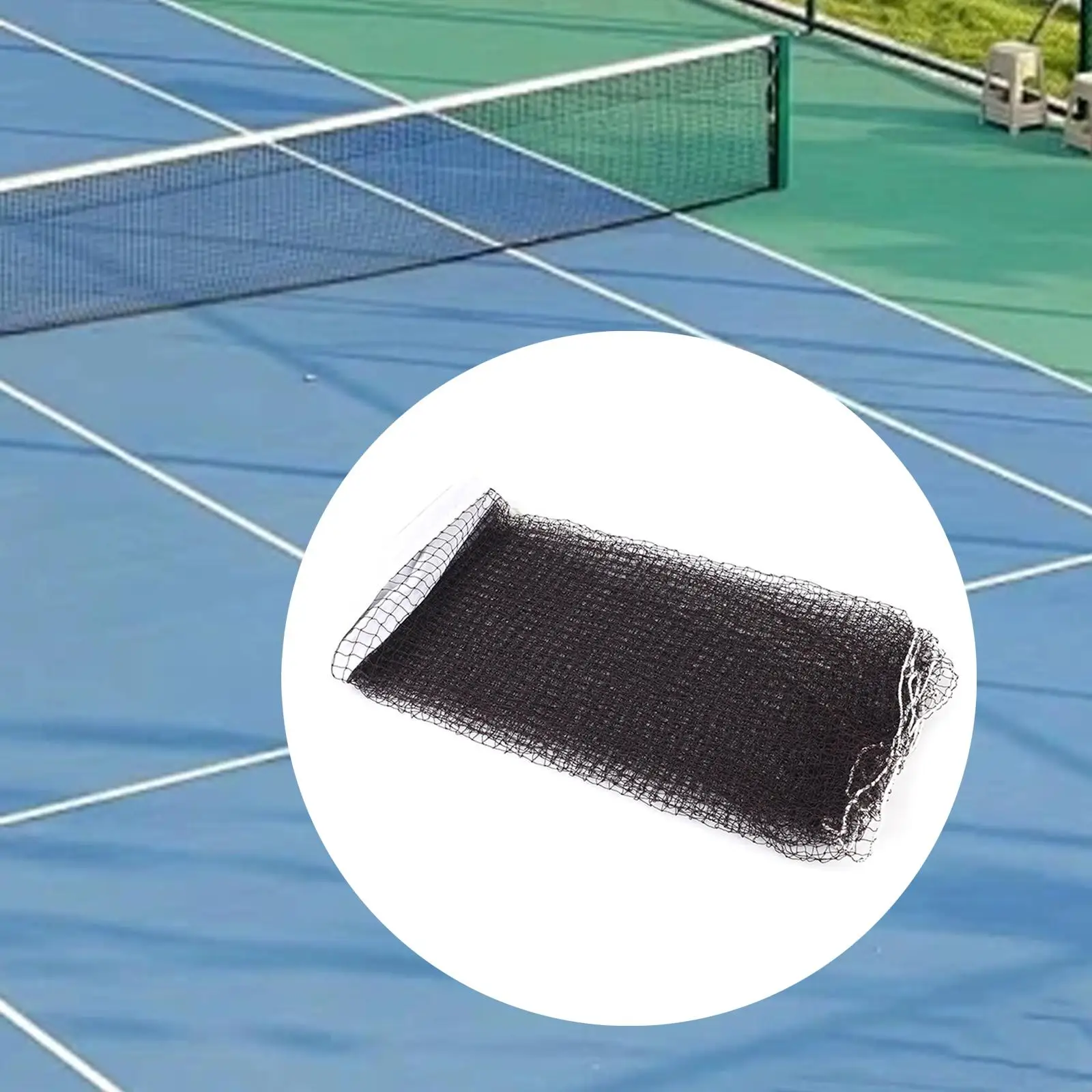 Portable Badminton Net Tennis Sports Net 236.22inchx39.37inch Replacement Volleyball Training Net for Garden Fitness Tennis