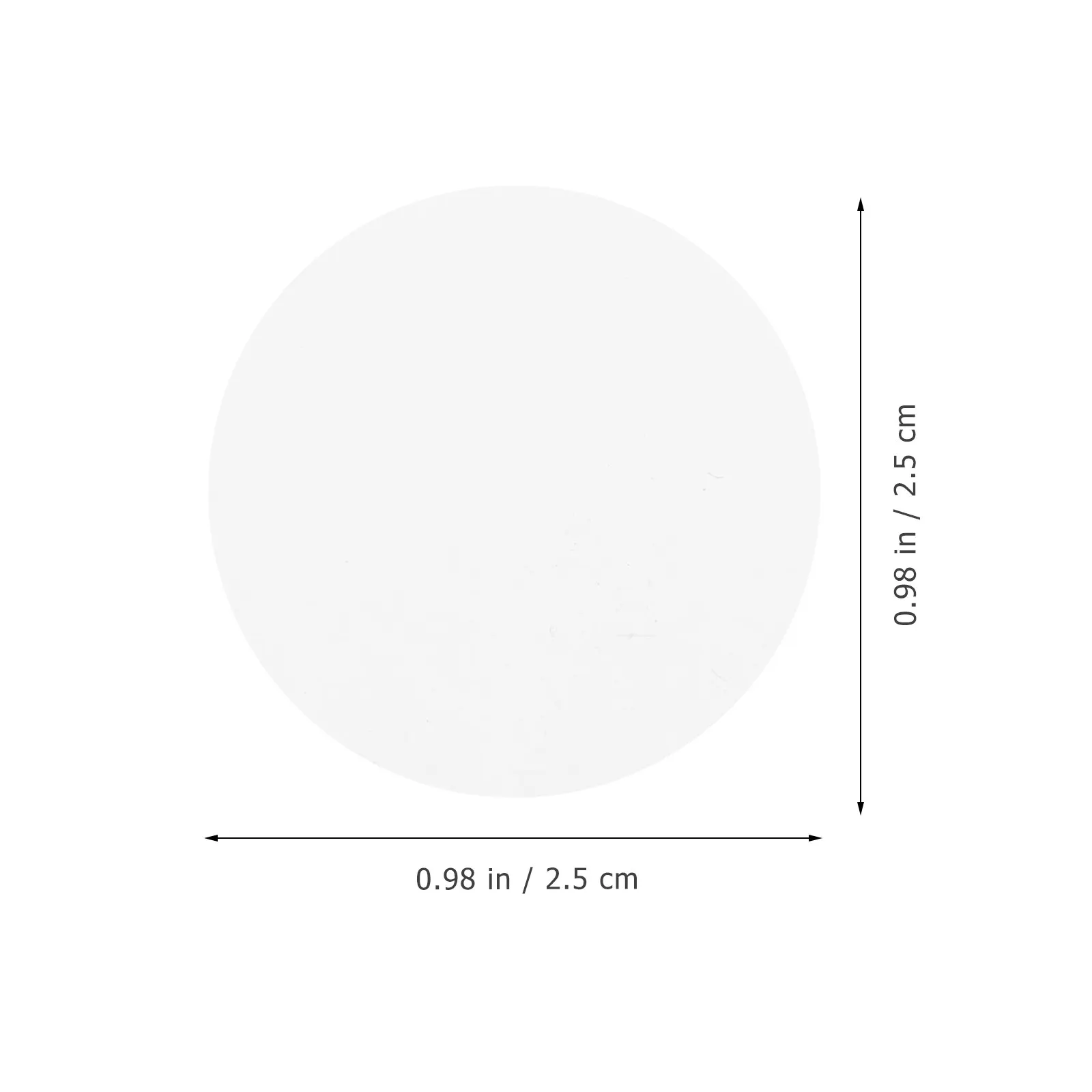 1000pcs Transparent Round Sealing Labels for Gift Wrapping, Party Favors, Envelopes & Crafts