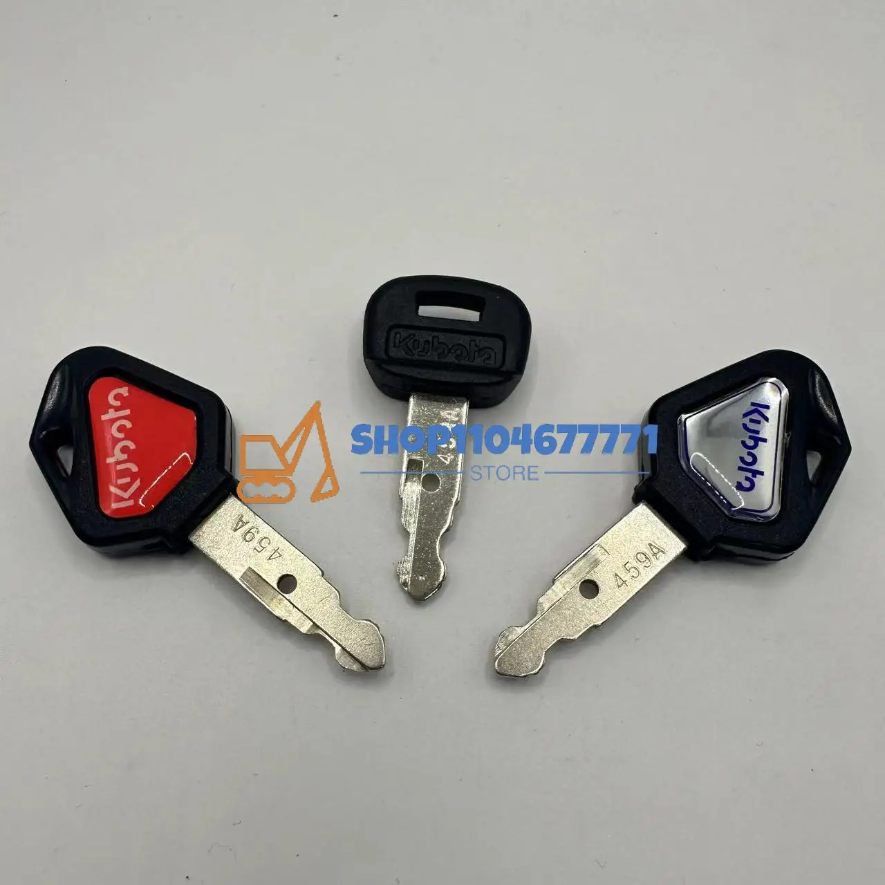Equipment 459A Key 20/30/50PCS Heavy Excavator Digger ELI80-0101 RC411-53933 RC461-53930 for Kubota U15/30/135/155/161/163 New