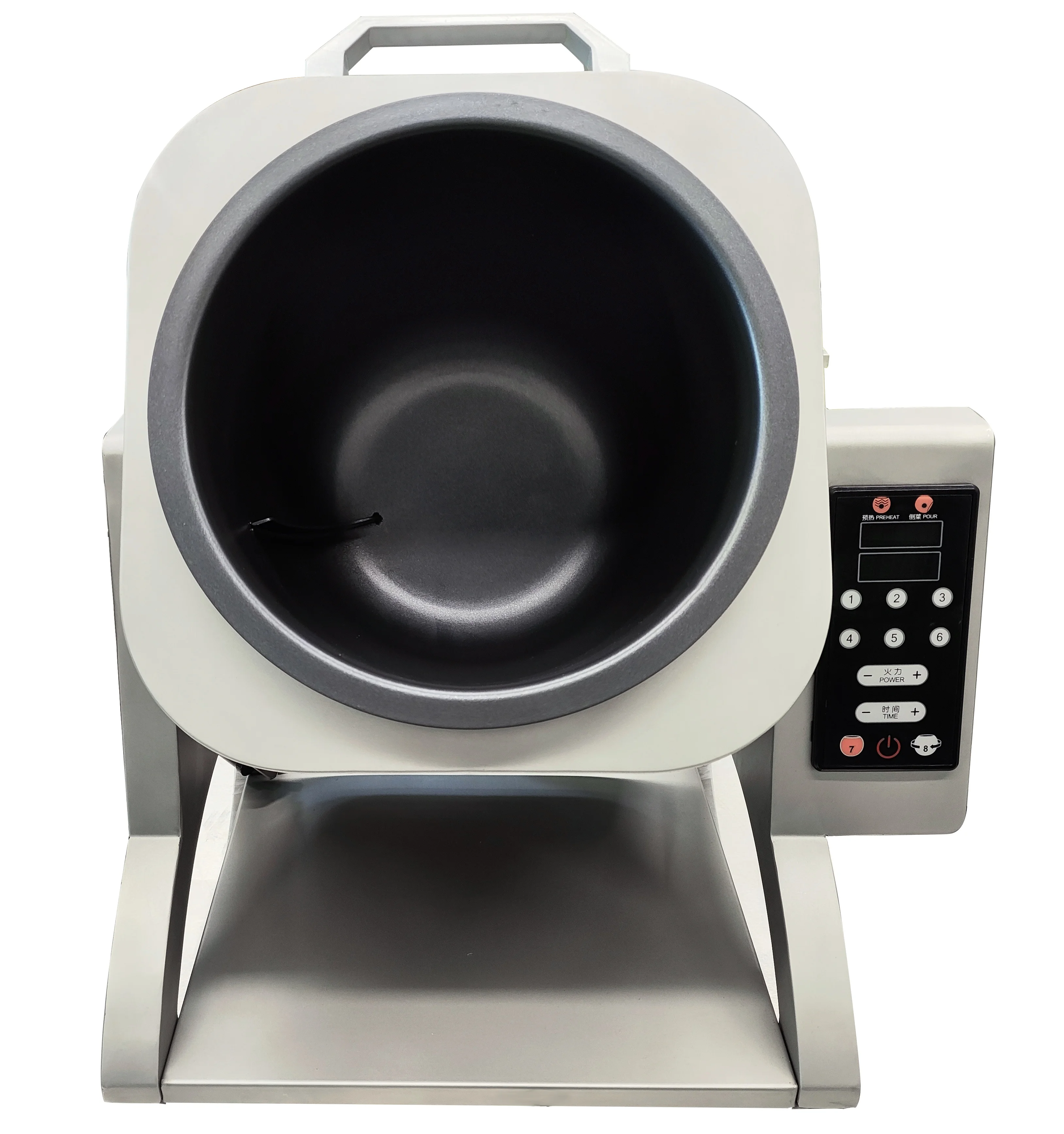 ماكينة طهي أوتوماتيكية 9L 3200 وات طهي الطعام المنزلي الطبخ المنزلي الكهربائي التعريفي الدورية ووك 220 فولت متر إلى الفلفل الحار