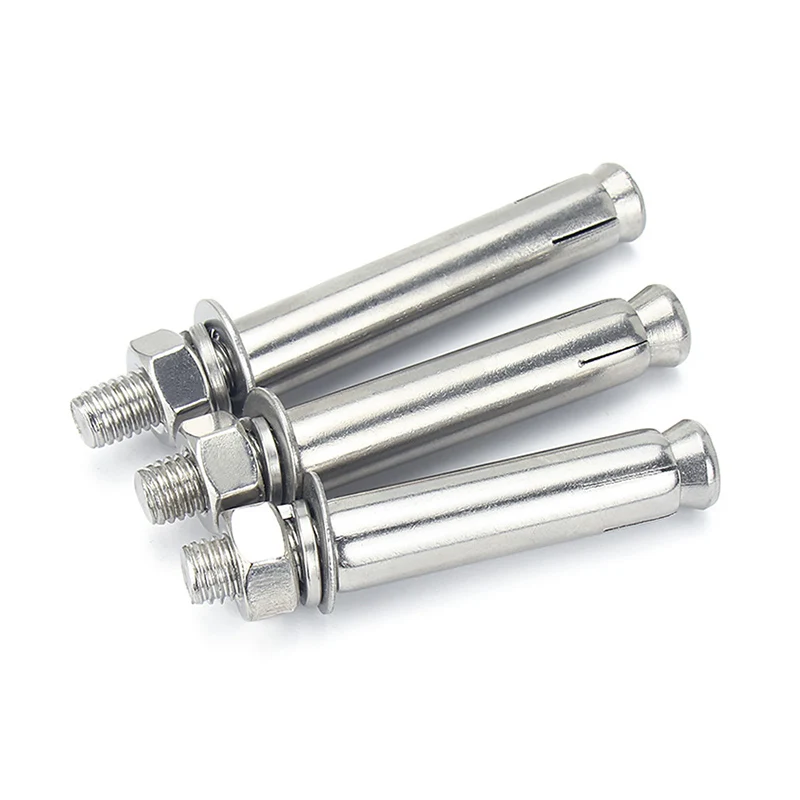Expansion Bolt Screw 304 Stainless Steel M6 M8 M10 M12 M14 M16 M18 M20 Length 50mm-300mm Expansion Tube Concrete Anchors Bolts view 6