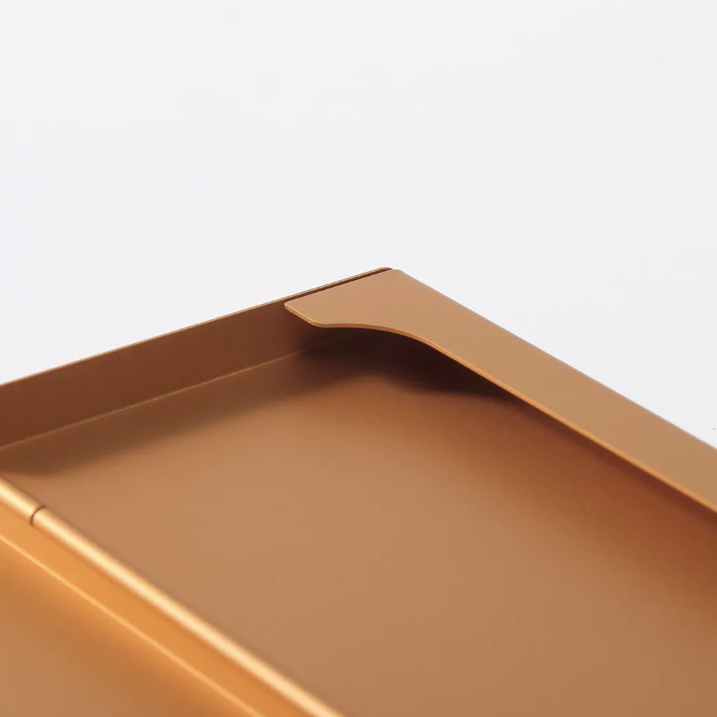 صندوق بطاقة عمل إبداعي من سبائك الألومنيوم ، غطاء صندوق معدني ، محفظة هوية الائتمان ، حامل متعدد الألوان