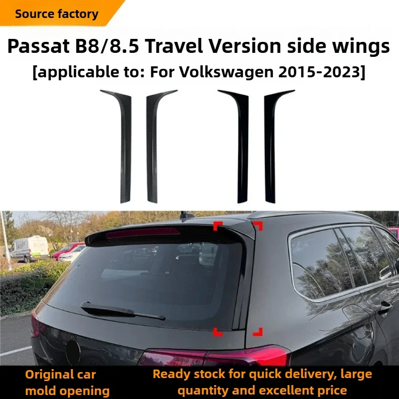 

For Volkswagen Passat B8 B8.5 Travel Edition Side Wing Spoiler Car Sticker Spoiler Exterior Modification Acces Interior Sticker