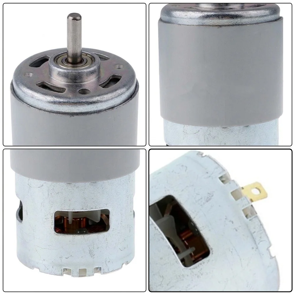 High Torque 775 Motor Dual Output Shaft for CNC Machines 3D Printers and Small Industrial Applications 24V Rated
