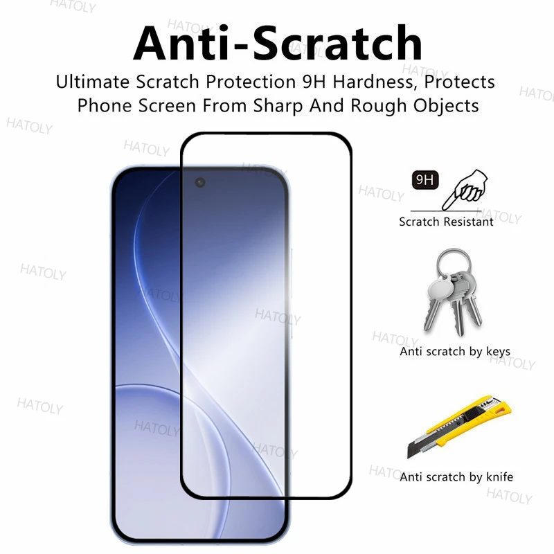 2/4 قطعة الزجاج المقسى ل oppo Reno15 الصين حامي الشاشة oppo Reno15 غطاء الغراء الكامل المضادة للخدش الهاتف الزجاج oppo Reno15 #4