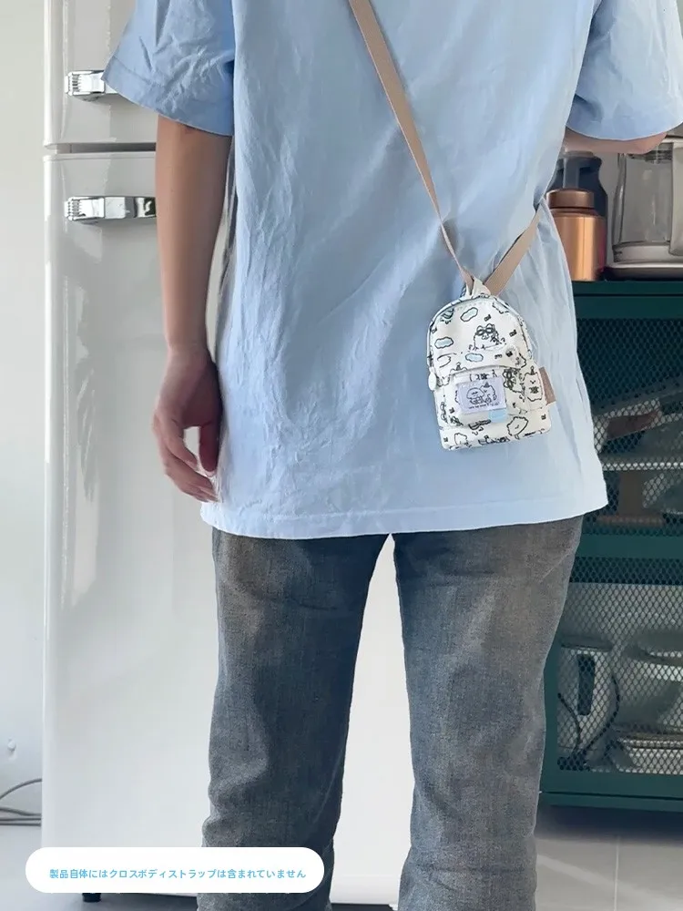 Portamonete portatile con stampa di cani simpatici cartoni animati, borsa portaoggetti per auricolari, pendente Bapa per studenti, regalo creativo semplice e moderno