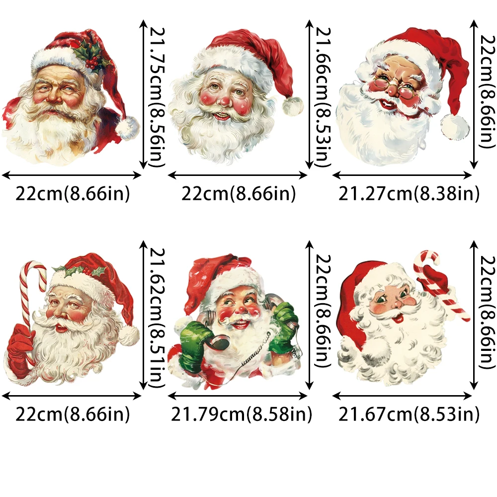 سانتا كلوز طباعة نقل الحرارة ، نمط الطباعة الساخنة ، الملابس ديي ، زخرفة النسيج ، صائق الكي ، قابل للغسل