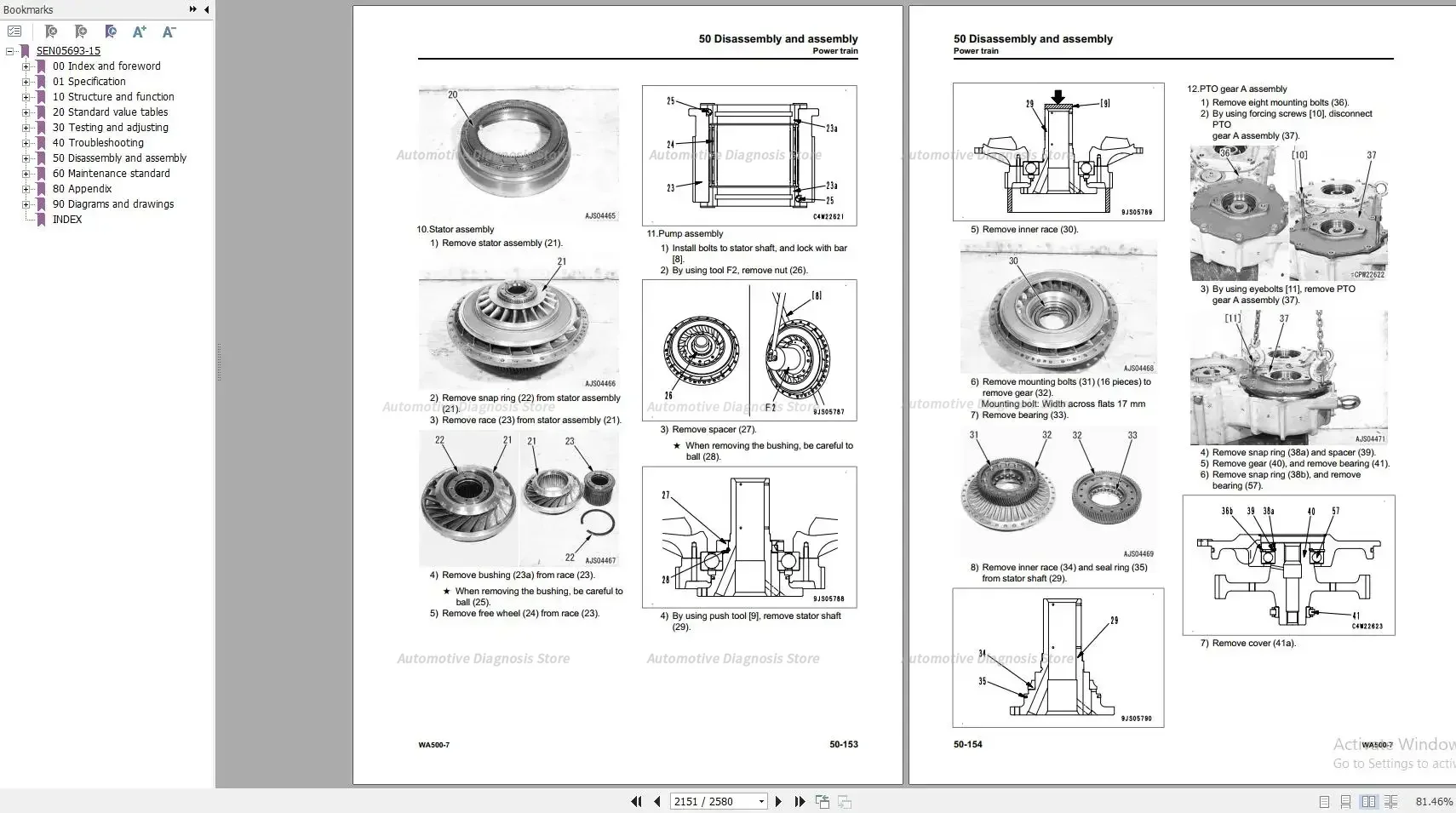 Komatsu Wheel Loader 5.86 GB Update 2024 Shop Manual PDF