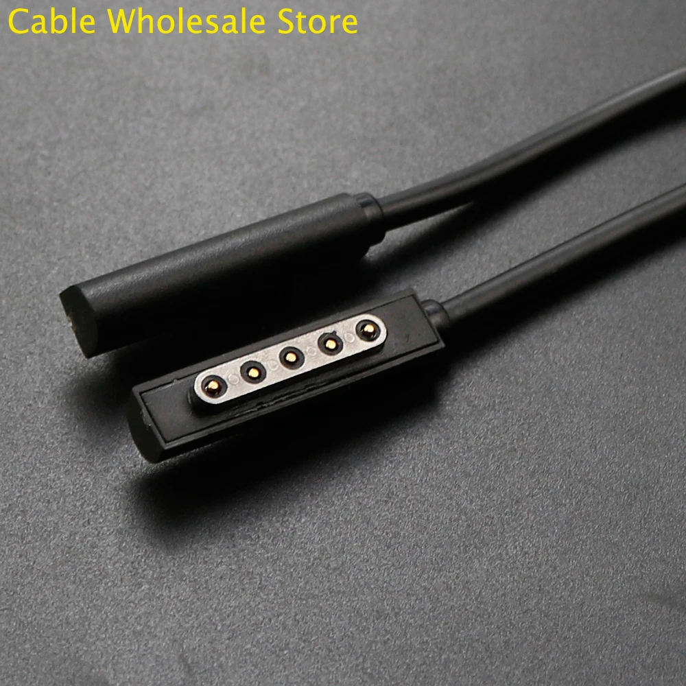 TYPE-C أنثى إلى مايكروسوفت PD سلك الطاقة مهايئ شاحن محول لمايكروسوفت السطح Pro2/Pro1/RT 65 واط PD كابل شحن سريع