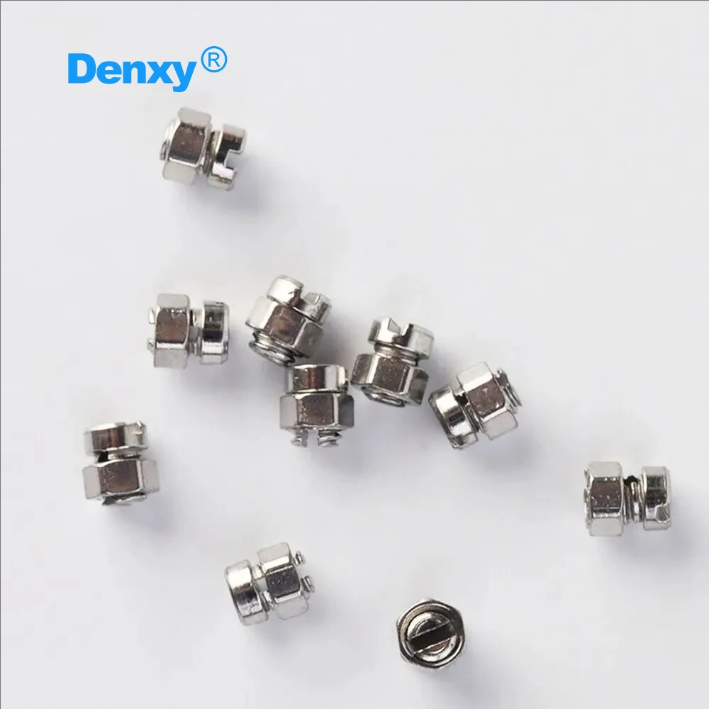 DENXY 20 Stück orthodontische Crimpable Haken, zahnärztliche orthodontische bewegliche Haken, Aktivitätshaken, orthodontische Brackets, Ortho-Aufsätze – Detail 2