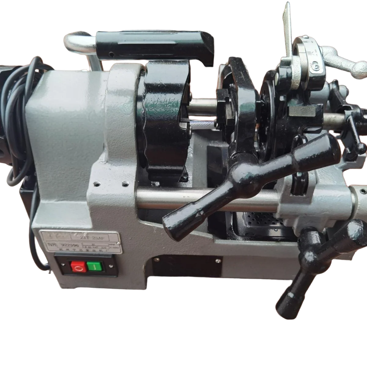 Portable Heavy Duty Electric BSPT/NPT Thread Cutting Pipe Threading Machine